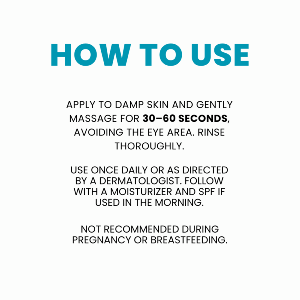 How to Use Acnéva Salicylic & Mandelic Acid Cleanser