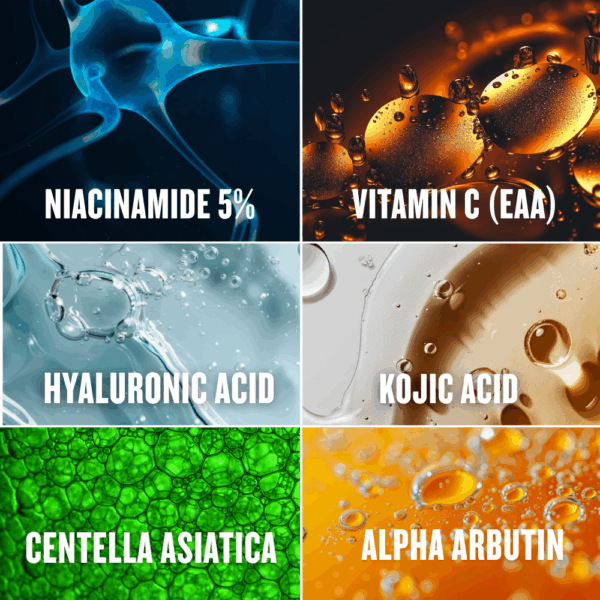Ingredients used in Niacéa 10+ Brightening Moisturizer